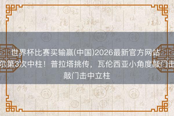 世界杯比赛买输赢(中国)2026最新官方网站 厄瓜多尔第3次中柱！普拉塔挑传，瓦伦西亚小角度敲门击中立柱